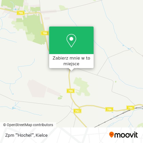 Mapa Zpm ""Hochel""