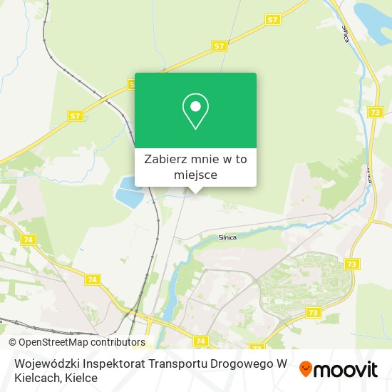 Mapa Wojewódzki Inspektorat Transportu Drogowego W Kielcach
