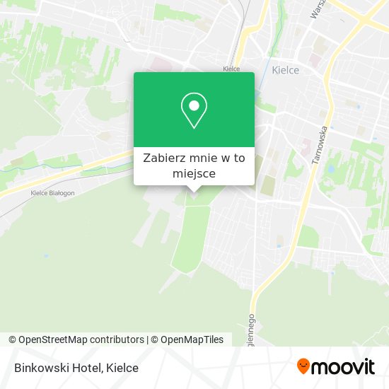 Mapa Binkowski Hotel