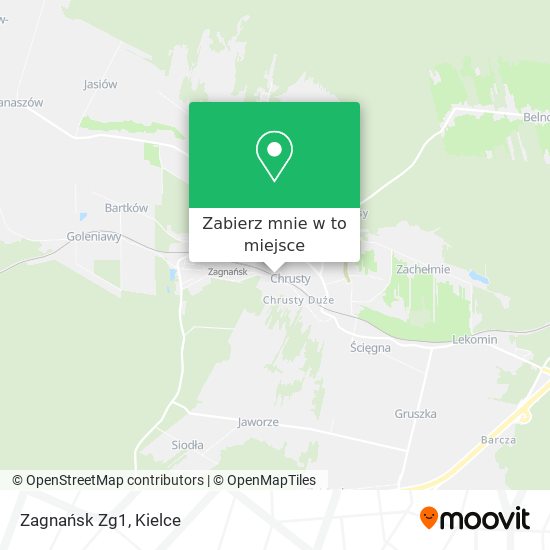 Mapa Zagnańsk Zg1