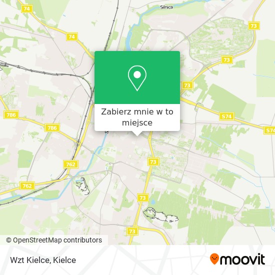Mapa Wzt Kielce