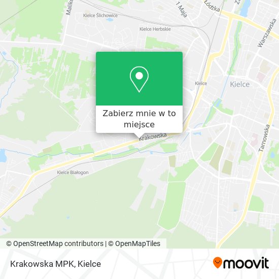 Mapa Krakowska MPK