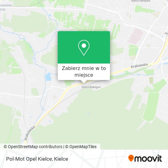 Mapa Pol-Mot Opel Kielce