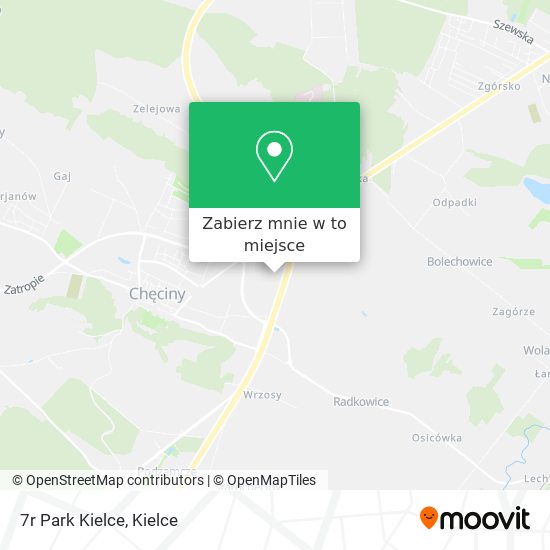 Mapa 7r Park Kielce