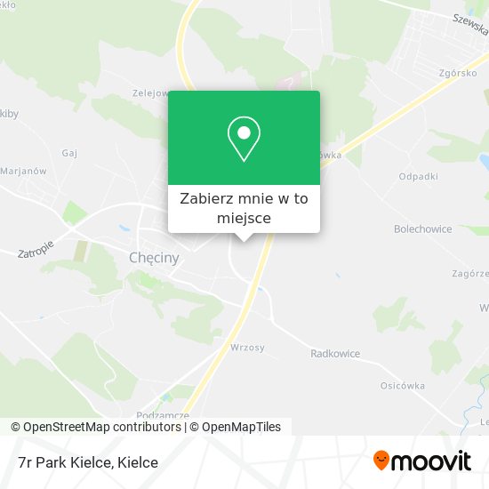 Mapa 7r Park Kielce