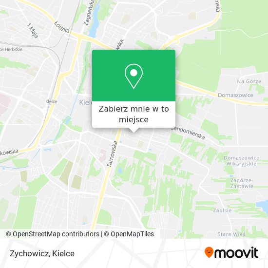 Mapa Zychowicz