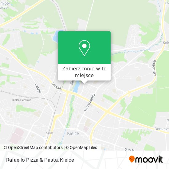 Mapa Rafaello Pizza & Pasta