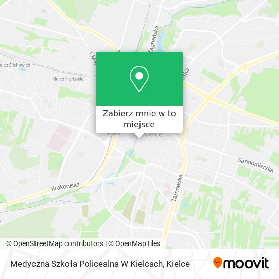 Mapa Medyczna Szkoła Policealna W Kielcach