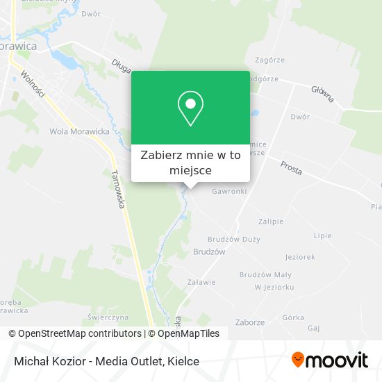 Mapa Michał Kozior - Media Outlet