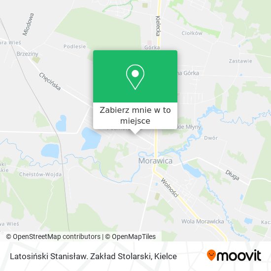 Mapa Latosiński Stanisław. Zakład Stolarski