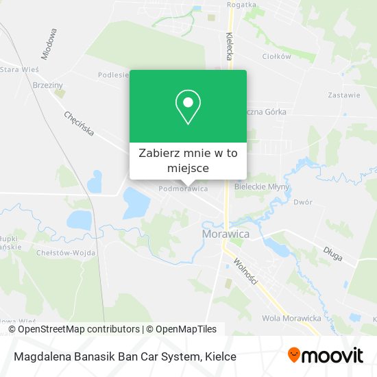 Mapa Magdalena Banasik Ban Car System