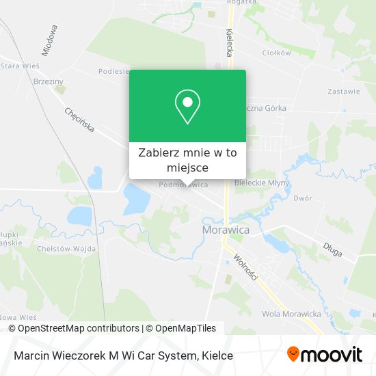 Mapa Marcin Wieczorek M Wi Car System