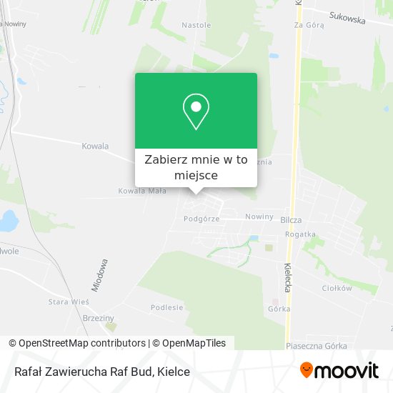 Mapa Rafał Zawierucha Raf Bud