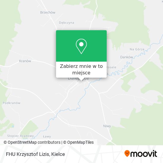 Mapa FHU Krzysztof Lizis