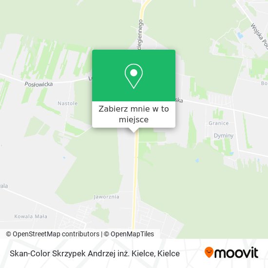 Mapa Skan-Color Skrzypek Andrzej inż. Kielce