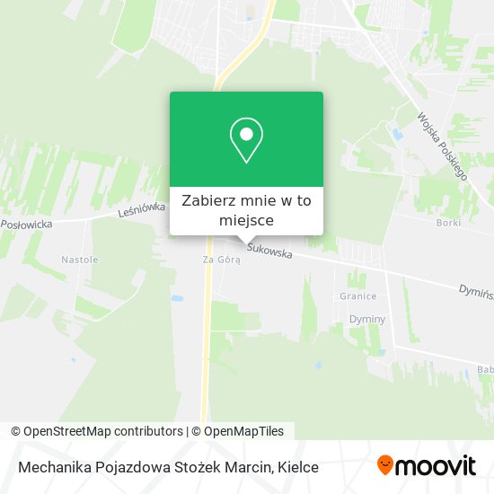Mapa Mechanika Pojazdowa Stożek Marcin
