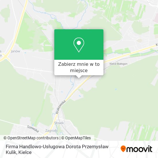 Mapa Firma Handlowo-Usługowa Dorota Przemysław Kulik