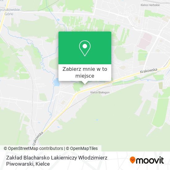 Mapa Zakład Blacharsko Lakierniczy Włodzimierz Piwowarski