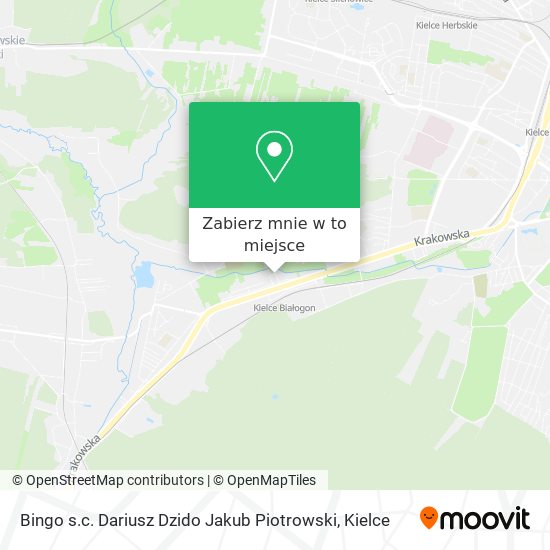 Mapa Bingo s.c. Dariusz Dzido Jakub Piotrowski