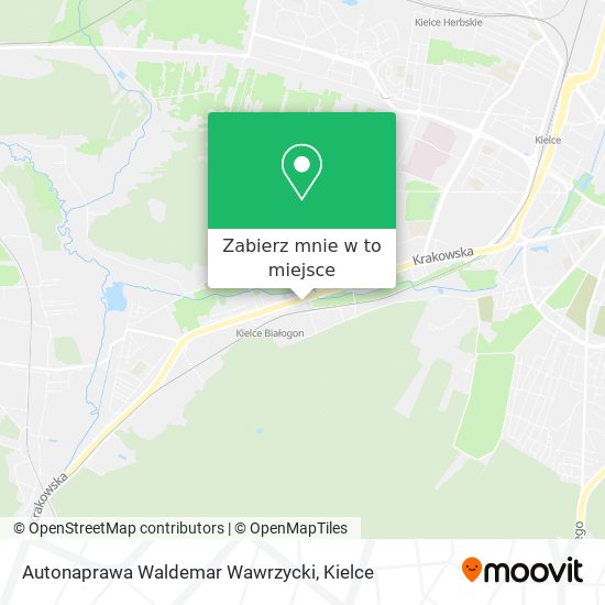 Mapa Autonaprawa Waldemar Wawrzycki