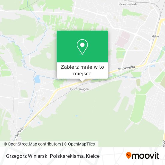 Mapa Grzegorz Winiarski Polskareklama