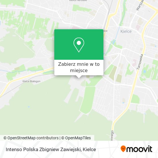 Mapa Intenso Polska Zbigniew Zawiejski