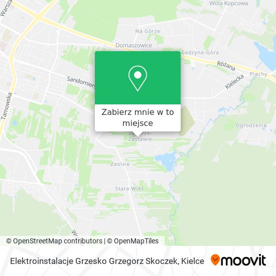 Mapa Elektroinstalacje Grzesko Grzegorz Skoczek