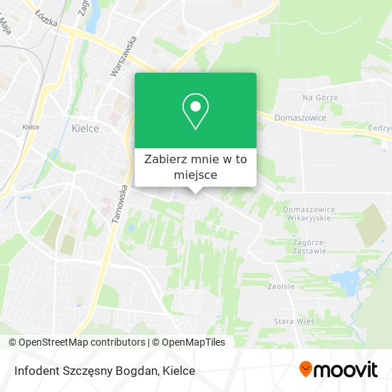 Mapa Infodent Szczęsny Bogdan