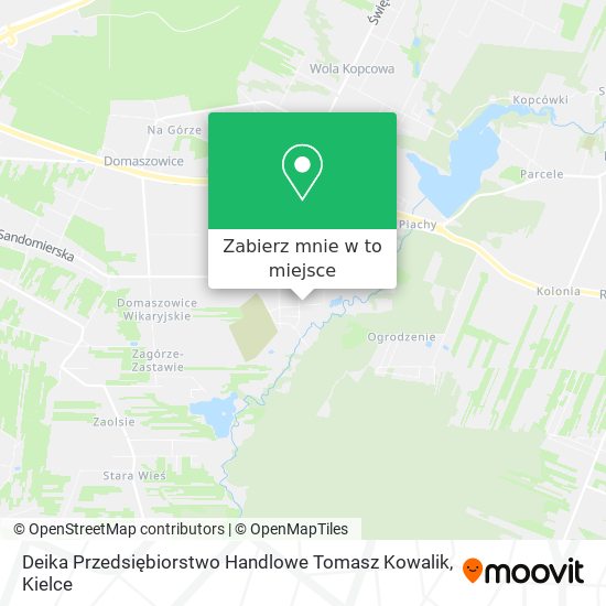 Mapa Deika Przedsiębiorstwo Handlowe Tomasz Kowalik