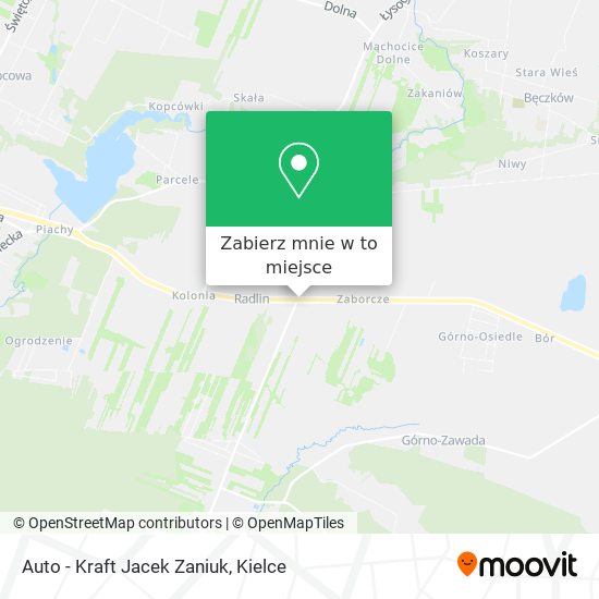 Mapa Auto - Kraft Jacek Zaniuk