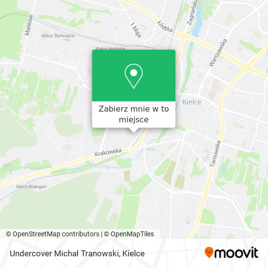 Mapa Undercover Michał Tranowski