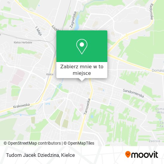 Mapa Tudom Jacek Dziedzina
