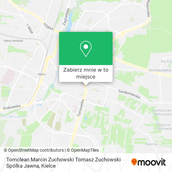 Mapa Tomclean Marcin Zuchowski Tomasz Zuchowski Spólka Jawna