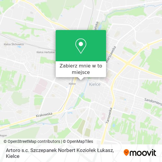 Mapa Artoro s.c. Szczepanek Norbert Koziołek Łukasz