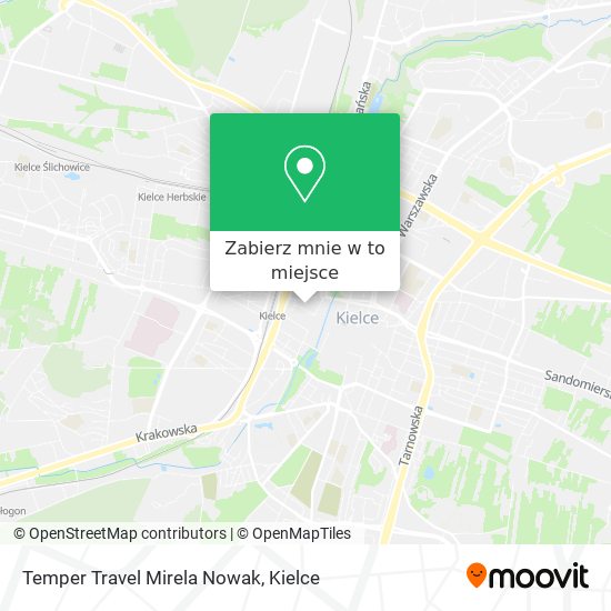 Mapa Temper Travel Mirela Nowak