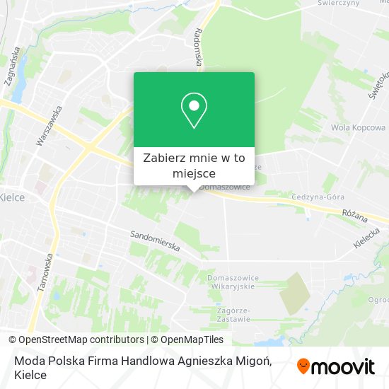 Mapa Moda Polska Firma Handlowa Agnieszka Migoń