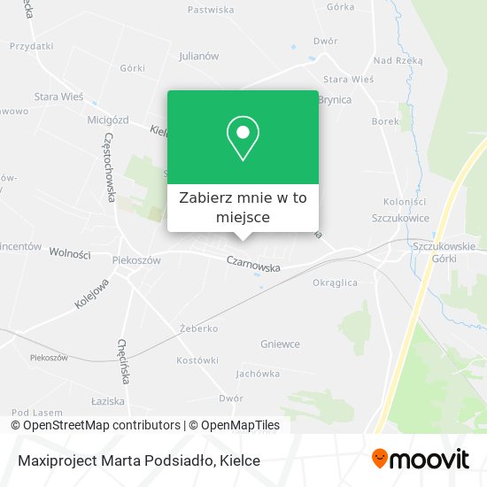 Mapa Maxiproject Marta Podsiadło