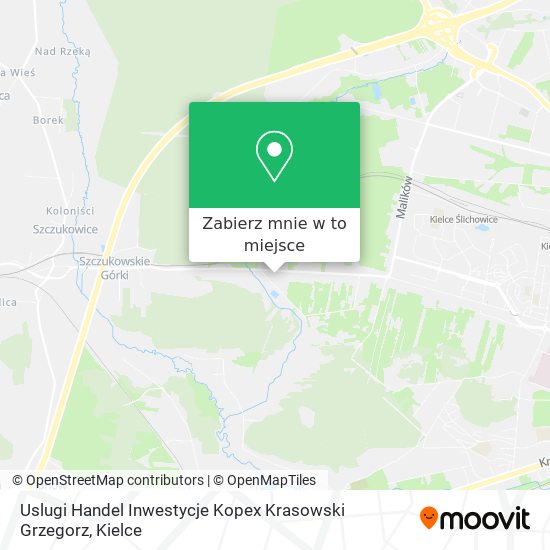 Mapa Uslugi Handel Inwestycje Kopex Krasowski Grzegorz