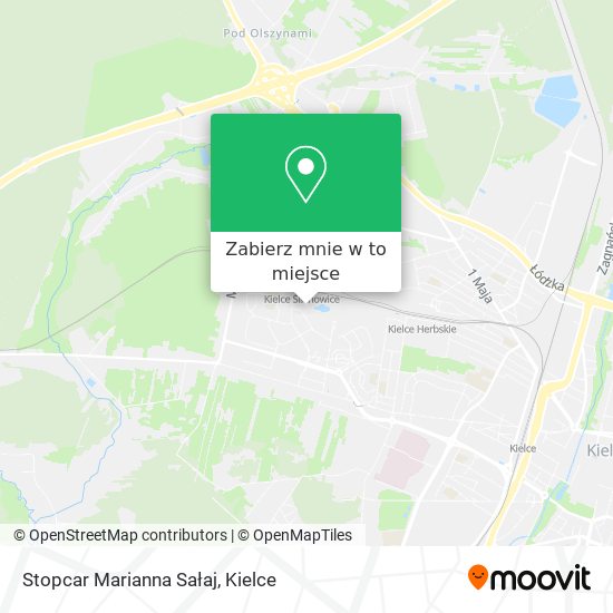 Mapa Stopcar Marianna Sałaj