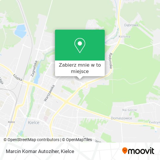 Mapa Marcin Komar Autoziher