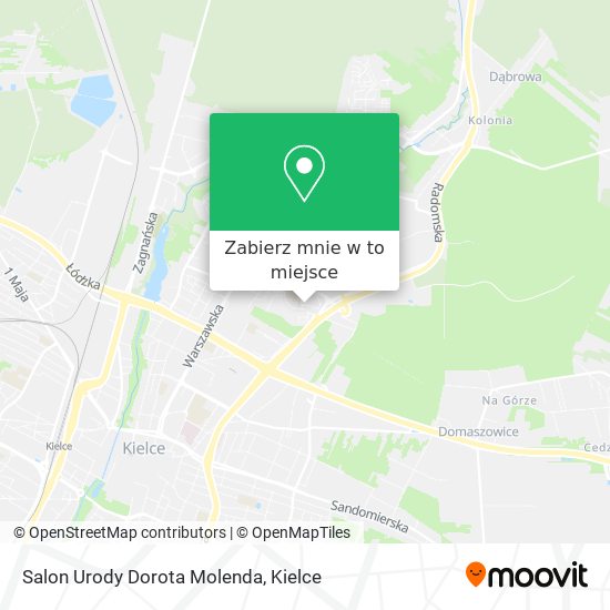 Mapa Salon Urody Dorota Molenda