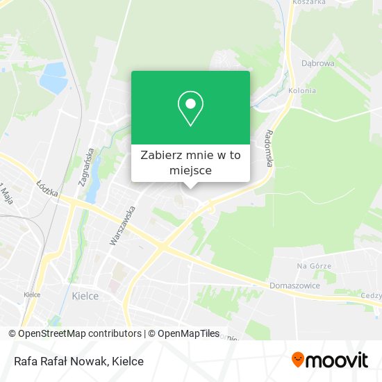 Mapa Rafa Rafał Nowak