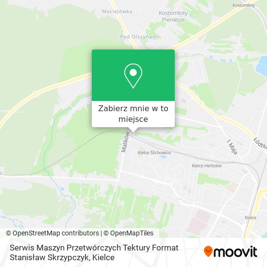 Mapa Serwis Maszyn Przetwórczych Tektury Format Stanisław Skrzypczyk