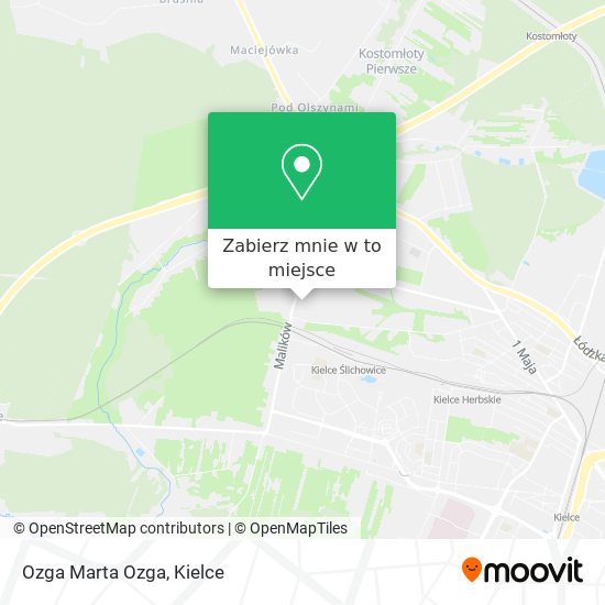 Mapa Ozga Marta Ozga