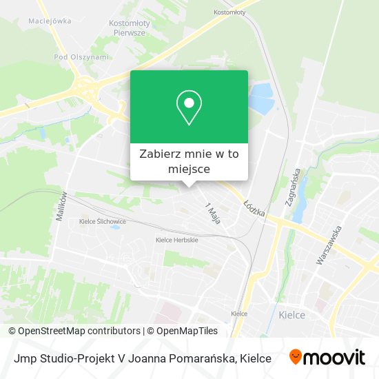 Mapa Jmp Studio-Projekt V Joanna Pomarańska