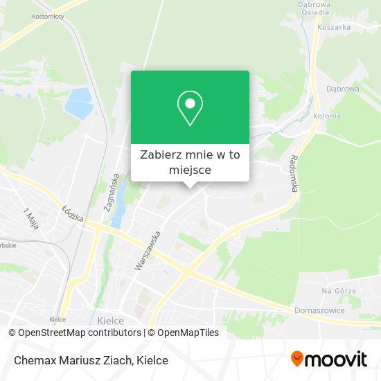 Mapa Chemax Mariusz Ziach