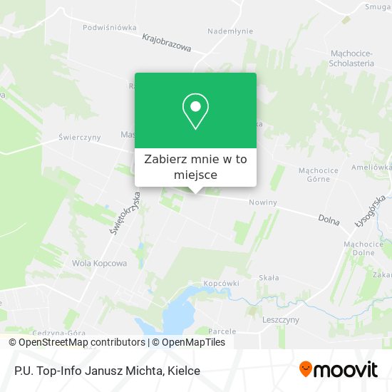 Mapa P.U. Top-Info Janusz Michta