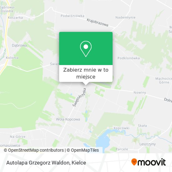 Mapa Autolapa Grzegorz Waldon