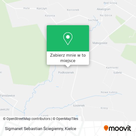 Mapa Sigmanet Sebastian Ściegienny
