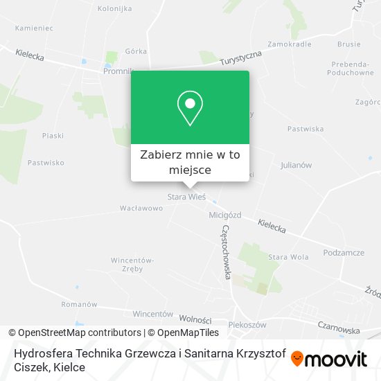 Mapa Hydrosfera Technika Grzewcza i Sanitarna Krzysztof Ciszek